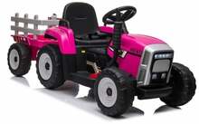 Elektriline traktor Lean Cars XMX611, roosa