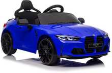 Ühekohaline laste elektriauto Lean Cars BMW M4, sinine
