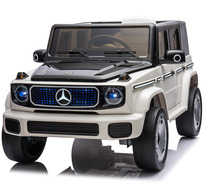 Laste elektriauto Mercedes EQG, valge