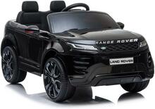 Kahekohaline laste elektriauto Lean Cars Range Rover Evoque, must