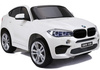 Kahene elektriauto Lean Cars BMW X6M, valge