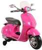 Elektriline motoroller lastele Lean Cars Vespa GTS 300, roosa