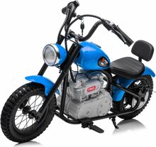 Laste elektrimootorratas Ramiz Chopper SPEED, sinine