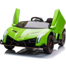 Laste elektriauto Ramiz Lamborghini Veneno, roheline