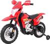 Laste elektriline krossimootorratas Ramiz MotoCross, punane