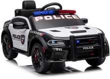 Elektriauto Lean Cars Dodge Charger Police, valge/must