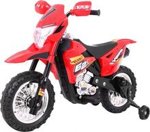 Laste elektriline krossimootorratas Ramiz MotoCross, punane