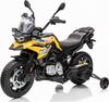 Laste elektrimootorratas Ramiz BMW F850 GS, kollane