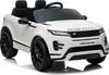 Kahekohaline laste elektriauto Lean Cars Range Rover Evoque, valge