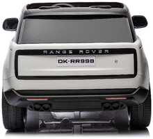 Kahekohaline laste elektriauto Lean Cars DK-RR998 Range Rover, valge