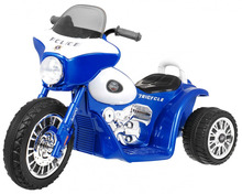 Laste elektrimootorratas Ramiz Chopper, sinine