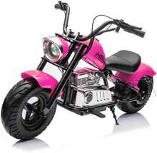 Laste elektrimootorratas Ramiz Chopper Warrior, roosa
