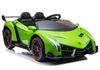 Kahekohaline laste elektriauto Lean Cars Lamborghini Veneno, roheline