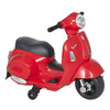 Laste elektriline mootorratas Homcom Vespa, punane