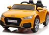 Laste elektriauto Lean Cars Audi TTRS, kollane