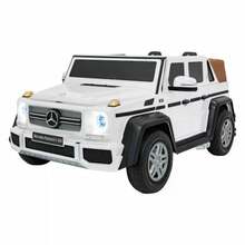 Laste elektriauto Ramiz Mercedes Benz Maybach G650 Strong, valge