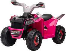 Laste elektriline ATV Homcom, roosa