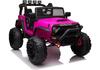 Kahekohaline laste elektriauto Lean Cars Jeep JC666, roosa