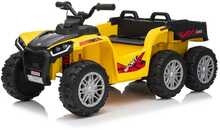 Elektriline laste ATV Ramiz Sportas TX, kollane