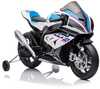 Akutoitel laste mootorratas Lean Cars BMW HP4 Race JT5001, valge