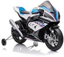 Akutoitel laste mootorratas Lean Cars BMW HP4 Race JT5001, valge