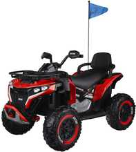 Suur akuga laste elektriline ATV Jokomisiada PA0328, punane