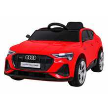 Laste elektriauto Ramiz Audi E-Tron Sportback, punane
