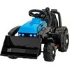 Laste elektriline ekskavaator-traktor Ramiz G320, sinine