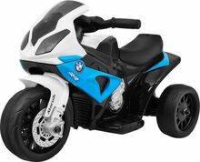 Laste elektriline mootorratas Ramiz BMW S1000 RR Mini, sinine/valge/must