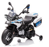 Laste elektriline politseimootorratas BMW F850 GS, must