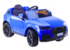 Akuga auto Lean Cars Audi Q7, sinine värvitud