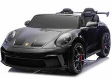 Kahekohaline laste elektriauto Ramiz Porsche 911 GT3, must