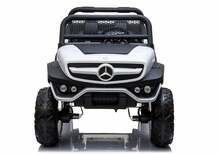 Laste elektriauto Lean Cars Mercedes Unimog, valge