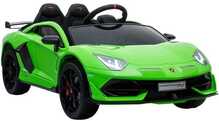 Elektriauto Lean Cars Lamborghini Aventador, roheline
