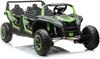 Elektriauto Lean Cars Buggy A033 4x4 24V, roheline