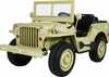 Laste elektriauto Ramiz Retro Military 4x4, liivakarva