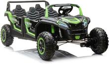 Elektriauto Lean Cars Buggy A033 4x4 24V, roheline