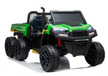 Kahekohaline laste elektriauto Lean Toys A730-2, roheline/must