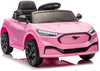 Laste elektriauto Lean Cars Ford Mustang Mach-E, roosa