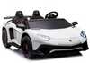 Laste elektriauto Lean Toys Lamborghini A8803, valge