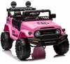 Ühekohaline laste elektriauto Lean Cars Toyota FJ 4x4, roosa