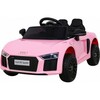 Laste elektriauto Audi R8, roosa, kahekohaline