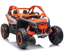 Elektriline laste buggy Lean Cars Buggy Can-am RS DK-CA001, oranž