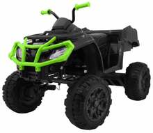 Laste elektriline ATV Ramiz Quad XL, must/roheline