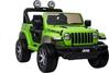 Kahekohaline laste elektriauto Lean Cars Jeep Rubicon 4x4, roheline