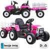 Elektriline traktor Import Super Toys Jokomisiada haagisega, PA0242, kaugjuhtimispult
