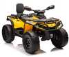 Elektriline laste ATV Lean Cars Can Am Outlander 4x4 DK-CA005, kollane