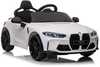 Laste elektriauto Lean Cars BMW M4, valge