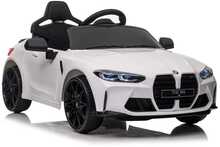Laste elektriauto Lean Cars BMW M4, valge