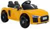 Elektriauto lastele Lean Cars Audi R8 Spyder, kollane